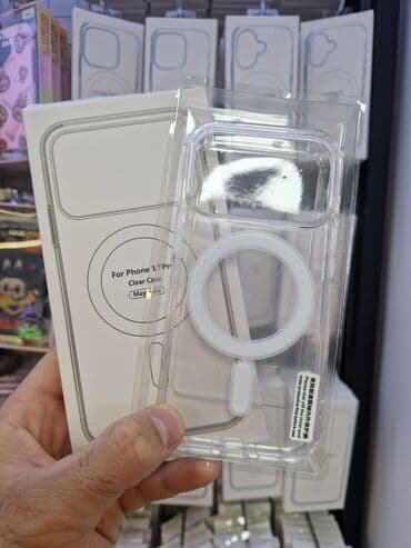 Şəffaf MagSafe uyğun telefon qabı – iPhone 14 Pro Max üçün lalafo.az -da Şəffaf MagSafe uyğun telefon qabı – iPhone 14 Pro Max üçün