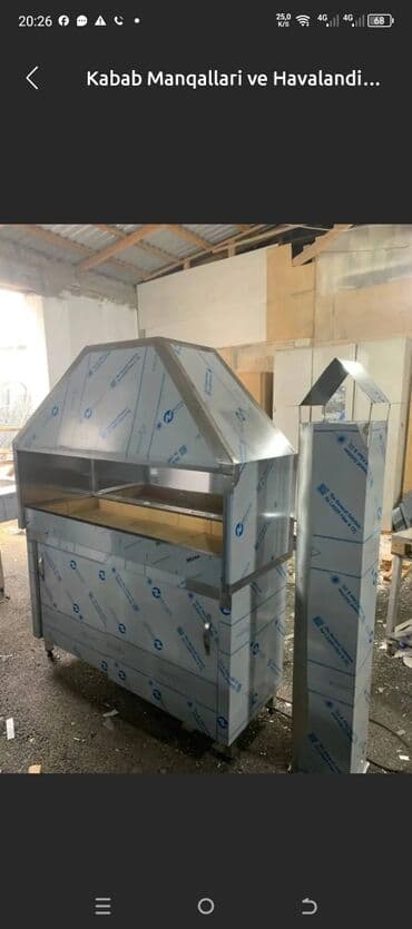 Məhsul: Kabab manqalı və havalandırma sistemi Təsvir: - Peşəkar tip lalafo.az -da Məhsul: Kabab manqalı və havalandırma sistemi Təsvir: - Peşəkar tip