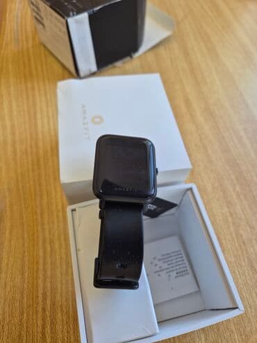 İşlənmiş, Smart saat, Amazfit, Sensor ekran, rəng - Qara lalafo.az -da İşlənmiş, Smart saat, Amazfit, Sensor ekran, rəng - Qara