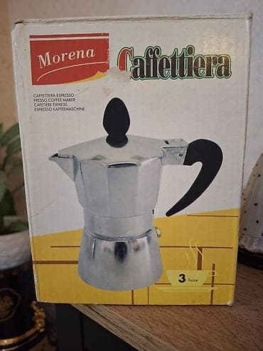 Morena Caffettiera – klassik moka tipli espresso qəhvə dəmləyicisi lalafo.az -da Morena Caffettiera – klassik moka tipli espresso qəhvə dəmləyicisi