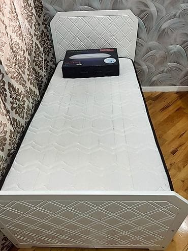 L🅰/ Tək nəfərlik bazalı çarpayı Matras və yeni ortopedik balış lalafo.az -da L🅰/ Tək nəfərlik bazalı çarpayı Matras və yeni ortopedik balış