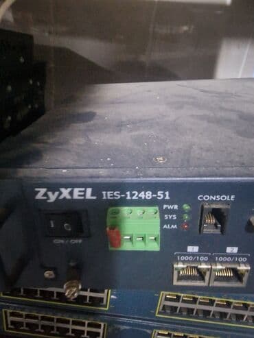 ZyXEL IES-1248-51/IES-1248-51A və ZTE ZXCTN 6110 avadanlıqları lalafo.az -da ZyXEL IES-1248-51/IES-1248-51A və ZTE ZXCTN 6110 avadanlıqları