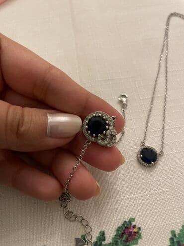 Dəstə daxildir: Bilərzik, Muncuq, Gümüş, 925 Əyar lalafo.az -da Dəstə daxildir: Bilərzik, Muncuq, Gümüş, 925 Əyar