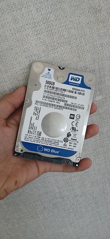 WD Blue 2.5" HDD – 500GB - Model: WD5000LPCX (WD Blue seriyası) - lalafo.az -da WD Blue 2.5" HDD – 500GB - Model: WD5000LPCX (WD Blue seriyası) -