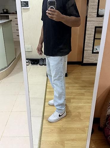Bershka original baggy cins şalvar. W32 (EU42). Çox yaxşı lalafo.az -da Bershka original baggy cins şalvar. W32 (EU42). Çox yaxşı
