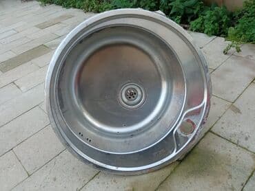 Duş şlanqları: İşlənmiş Dairəvi Mətbəx çanağı, Şkafsız, Paslanmaz polad, Ödənişli çatdırılma lalafo.az -da — 1 Duş şlanqları: İşlənmiş Dairəvi Mətbəx çanağı, Şkafsız, Paslanmaz polad, Ödənişli çatdırılma — 1