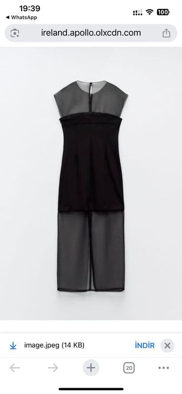 Zara etiketli teze don M razmer lalafo.az -da Zara etiketli teze don M razmer