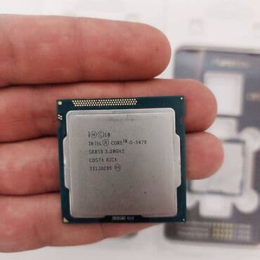 Korpuslar: Prosessor Intel Core i5 Prosessor “LGA 1155 (3cü nəsil) İntel Core i5 3470”, 4 nüvə, İşlənmiş lalafo.az -da — 5 Korpuslar: Prosessor Intel Core i5 Prosessor “LGA 1155 (3cü nəsil) İntel Core i5 3470”, 4 nüvə, İşlənmiş — 5