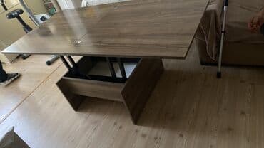 Jurnal masası, İşlənmiş, Transformer, Laminat, Kvadrat masa lalafo.az -da Jurnal masası, İşlənmiş, Transformer, Laminat, Kvadrat masa