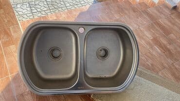 Бачки для унитаза: Б/у Прямоугольная Кухонная мойка, Без шкафа, Нержавейка, Самовывоз at lalafo.az — 2 Бачки для унитаза: Б/у Прямоугольная Кухонная мойка, Без шкафа, Нержавейка, Самовывоз — 2