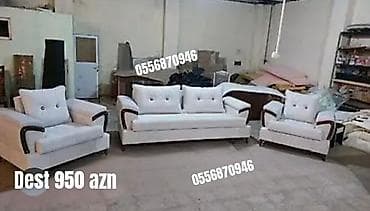 Yeni, Divan, 2 kreslo, Bazalı, Açılan lalafo.az -da Yeni, Divan, 2 kreslo, Bazalı, Açılan
