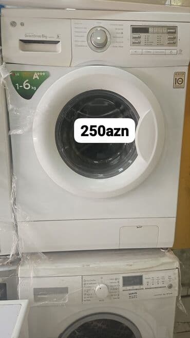 Paltaryuyan maşın LG, 6 kq, Avtomat, Qurutmasız, Kredit yoxdur lalafo.az -da Paltaryuyan maşın LG, 6 kq, Avtomat, Qurutmasız, Kredit yoxdur