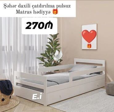 Yeni, Təknəfərlik çarpayı lalafo.az -da Yeni, Təknəfərlik çarpayı