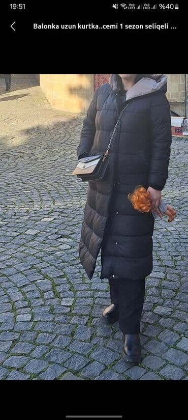 Balonka uzun kurtka. cemi 1 sezon seliqeli geyinilib. ter temiz. cox lalafo.az -da Balonka uzun kurtka. cemi 1 sezon seliqeli geyinilib. ter temiz. cox