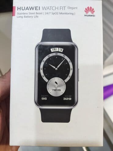 Smart saat, Huawei, Sensor ekran, rəng - Qara lalafo.az -da Smart saat, Huawei, Sensor ekran, rəng - Qara