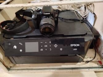 Epson L850 foto-printer və Canon EOS 4000D fotoaparat (EF-S 18-55mm lalafo.az -da Epson L850 foto-printer və Canon EOS 4000D fotoaparat (EF-S 18-55mm