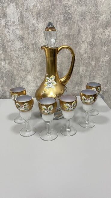 Bohemia (Czech Republic) kristal dəst - Tərkib: 1 ədəd qapaqlı karaf lalafo.az -da Bohemia (Czech Republic) kristal dəst - Tərkib: 1 ədəd qapaqlı karaf