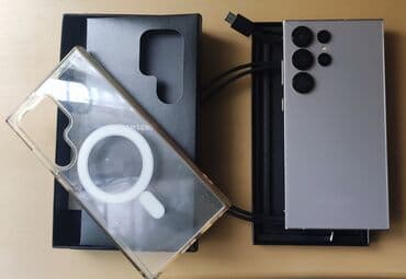 Samsung Galaxy S24 Ultra, 256 GB, rəng - Boz, Face ID, Sensor, Barmaq izi lalafo.az -da Samsung Galaxy S24 Ultra, 256 GB, rəng - Boz, Face ID, Sensor, Barmaq izi