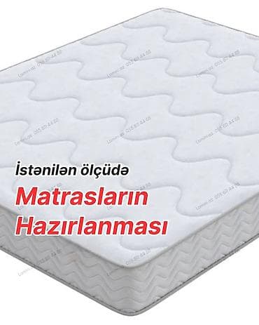 Xidmət: İstənilən ölçüdə matrasların hazırlanması - Ölçü və forma lalafo.az -da Xidmət: İstənilən ölçüdə matrasların hazırlanması - Ölçü və forma