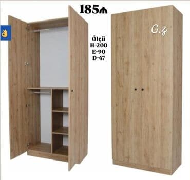Açılan, 2 qapılı Düz dolab, Qarderob, paltar dolabı lalafo.az -da Açılan, 2 qapılı Düz dolab, Qarderob, paltar dolabı