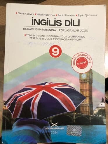 İngilis dili 9-cu sinif, 2024 il, Ünvandan götürmə lalafo.az -da İngilis dili 9-cu sinif, 2024 il, Ünvandan götürmə