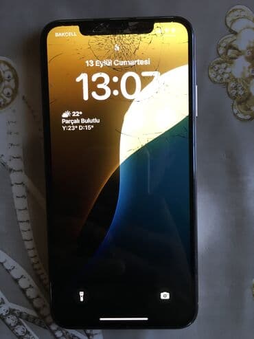 IPhone Xs Max, 64 GB, Natural Titanium, Qırıq, Face ID lalafo.az -da IPhone Xs Max, 64 GB, Natural Titanium, Qırıq, Face ID