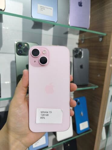 IPhone 15, 128 GB, Çəhrayı, Face ID lalafo.az -da IPhone 15, 128 GB, Çəhrayı, Face ID