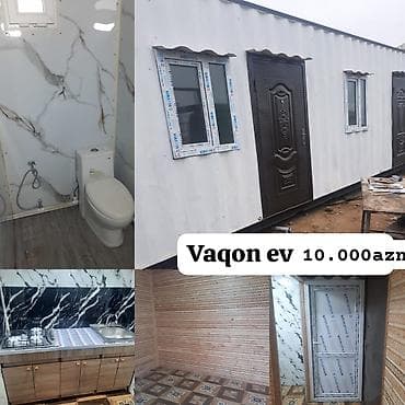 Vaqon Ev satilir 10.000azn Uzunluq: 12 metr En: 2m 40sm Hündürlük: 2m lalafo.az -da Vaqon Ev satilir 10.000azn Uzunluq: 12 metr En: 2m 40sm Hündürlük: 2m