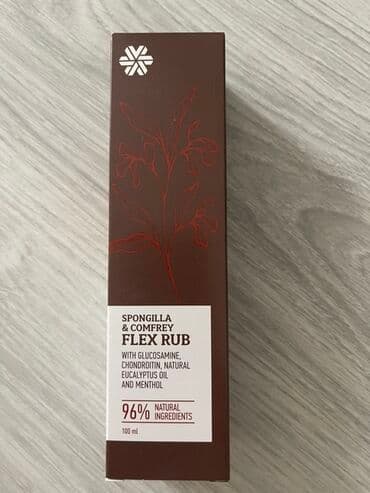 SPONGILLA & COMFREY FLEX RUB – 100 ml - Tərkib: qlükozamin lalafo.az -da SPONGILLA & COMFREY FLEX RUB – 100 ml - Tərkib: qlükozamin