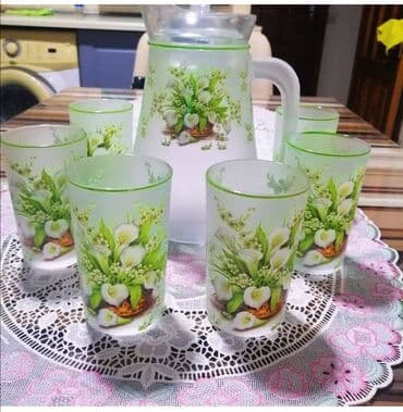 Qrafin və 6 bokal.İndoneziya istehsali lalafo.az -da Qrafin və 6 bokal.İndoneziya istehsali