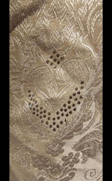 Iki eded fon perde,baha alinib, Qızılı-bej rəngdə zərli jacquard perde lalafo.az -da Iki eded fon perde,baha alinib, Qızılı-bej rəngdə zərli jacquard perde