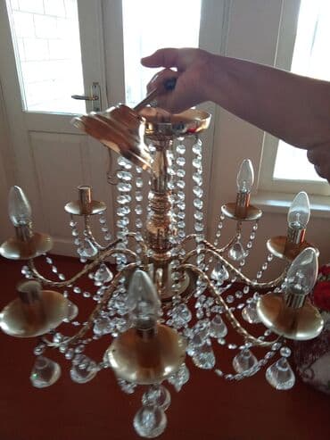 Çılçıraq, 8 lampa, Metal lalafo.az -da Çılçıraq, 8 lampa, Metal