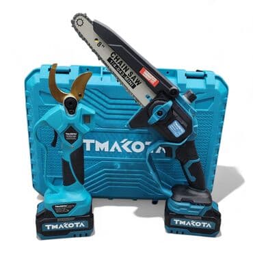 TMÁKOTA akkumulyatorlu bağ dəsti – mini zəncirli mişar + elektrik lalafo.az -da TMÁKOTA akkumulyatorlu bağ dəsti – mini zəncirli mişar + elektrik