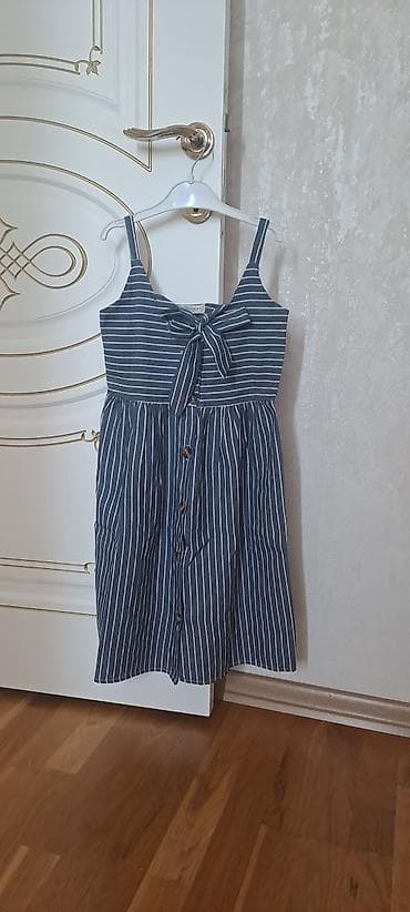 Uşaq geyimləri dəsti 1) Zolaqlı don - Rəng: tünd mavi-ağ - Model lalafo.az -da Uşaq geyimləri dəsti 1) Zolaqlı don - Rəng: tünd mavi-ağ - Model