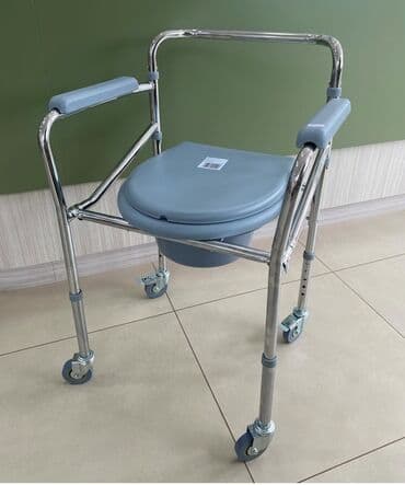 Təkərli və qatlana bilən bu tualet unitaz xəstə karşok kürsüsü lalafo.az -da Təkərli və qatlana bilən bu tualet unitaz xəstə karşok kürsüsü