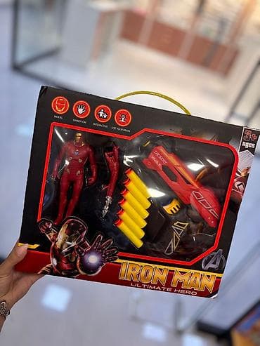 Игрушечное оружие: Uşaq oyuncaqları – süngər oxlu atıcı dəstlər 1) M65 Spider Man süngər at lalafo.az — 3 Игрушечное оружие: Uşaq oyuncaqları – süngər oxlu atıcı dəstlər 1) M65 Spider Man süngər — 3