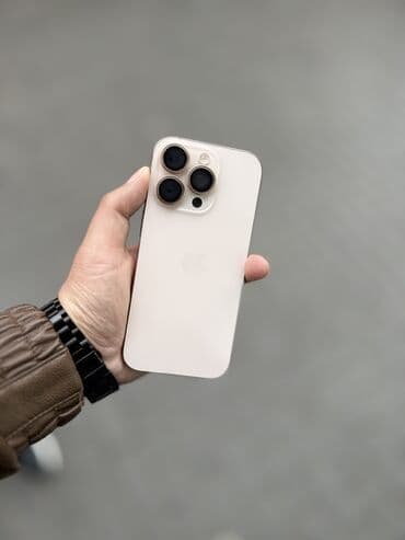 IPhone 16 Pro, 256 GB, Desert Titanium lalafo.az -da IPhone 16 Pro, 256 GB, Desert Titanium