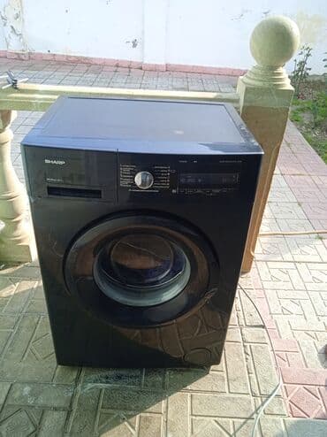 Paltaryuyan maşın Sharp, 6 kq, İşlənmiş, Avtomat, Qurutma var, Kredit yoxdur, Pulsuz çatdırılma, Ünvandan götürmə lalafo.az -da Paltaryuyan maşın Sharp, 6 kq, İşlənmiş, Avtomat, Qurutma var, Kredit yoxdur, Pulsuz çatdırılma, Ünvandan götürmə