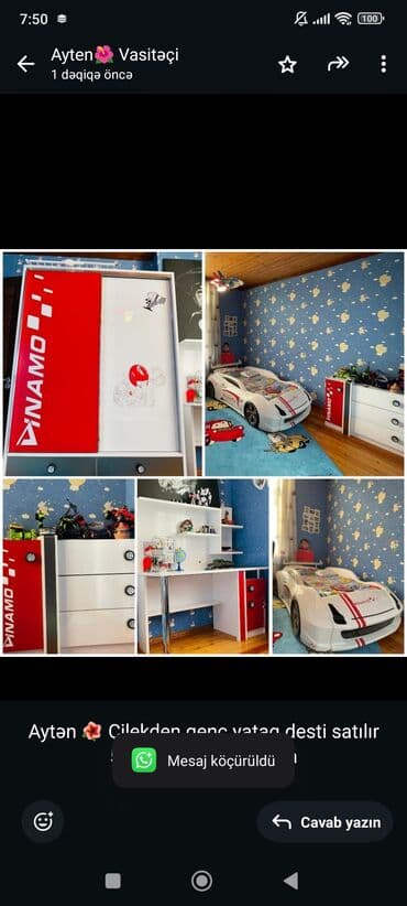 Oğlan və qız üçün, İşlənmiş, Maşın-çarpayı lalafo.az -da Oğlan və qız üçün, İşlənmiş, Maşın-çarpayı