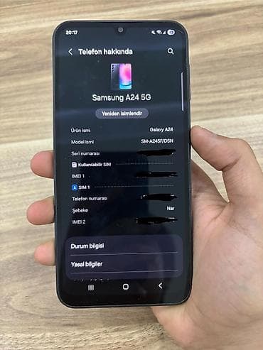 Samsung Galaxy A24 4G, 128 GB, rəng - Qara, İki sim kartlı lalafo.az -da — 3 Samsung Galaxy A24 4G, 128 GB, rəng - Qara, İki sim kartlı — 3
