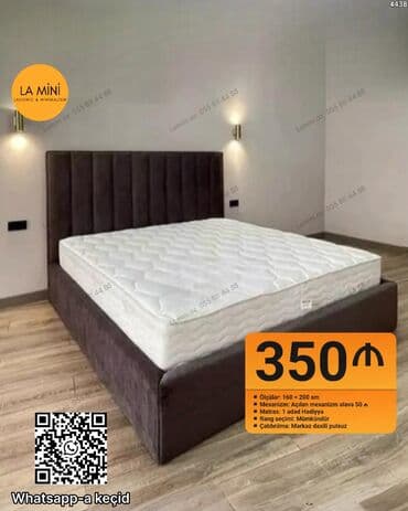 Yataq dəsti – açılan mexanizmlə - Ölçü: 160 x 200 sm - Mexanizm lalafo.az -da Yataq dəsti – açılan mexanizmlə - Ölçü: 160 x 200 sm - Mexanizm