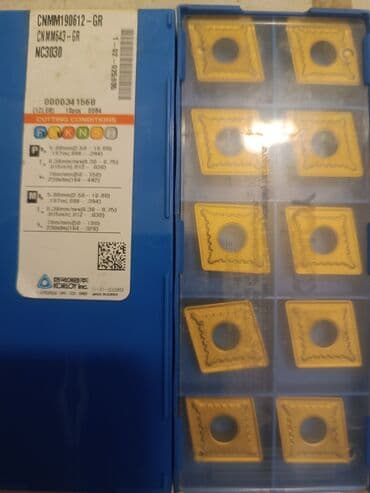 Mismarlar, şuruplar: Torna və frezə üçün kəsici lövhəciklər (karbid insertlər) komplekti - lalafo.az -da — 21 Mismarlar, şuruplar: Torna və frezə üçün kəsici lövhəciklər (karbid insertlər) komplekti - — 21