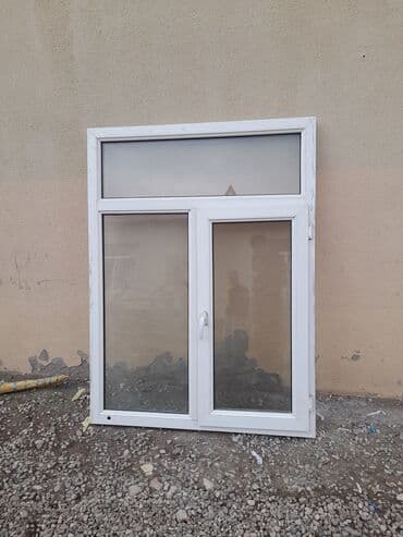 PVC pəncərə bloku - Material: Ağ rəngdə PVC/profil - Üçlü blok lalafo.az -da PVC pəncərə bloku - Material: Ağ rəngdə PVC/profil - Üçlü blok