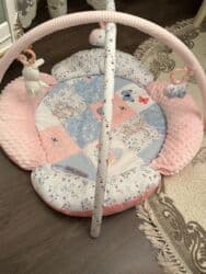 Uşaq üçün oyun xalçası və asma taqqıltılı oyuncaq dəsti - Yumşaq lalafo.az -da Uşaq üçün oyun xalçası və asma taqqıltılı oyuncaq dəsti - Yumşaq