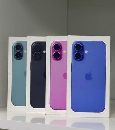 IPhone 16, 128 GB, Face ID lalafo.az -da IPhone 16, 128 GB, Face ID