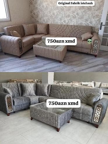 “Original Fabrik istehsalı” künc divan dəsti - Künc divan + puff/çay lalafo.az -da “Original Fabrik istehsalı” künc divan dəsti - Künc divan + puff/çay