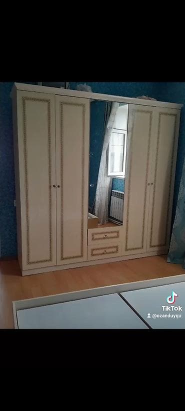 Yeni, 4 qapılı, Güzgülü, Bej, Açılan, Düz dolab lalafo.az -da Yeni, 4 qapılı, Güzgülü, Bej, Açılan, Düz dolab