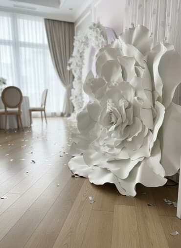 Böyük ölçülü dekorativ güllər – tədbir və interyer bəzəyi - Material lalafo.az -da Böyük ölçülü dekorativ güllər – tədbir və interyer bəzəyi - Material