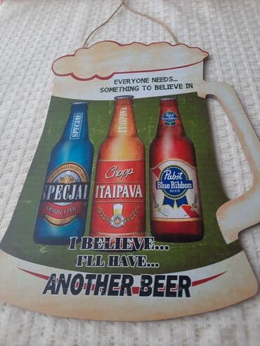 Divarda asmaq üçün nəzərdə tutulmuş, pivə qabı şəklində dekorativ lalafo.az -da Divarda asmaq üçün nəzərdə tutulmuş, pivə qabı şəklində dekorativ