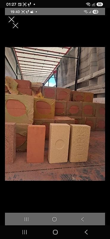Oda davamli dekorativ kərpiclər lalafo.az -da Oda davamli dekorativ kərpiclər
